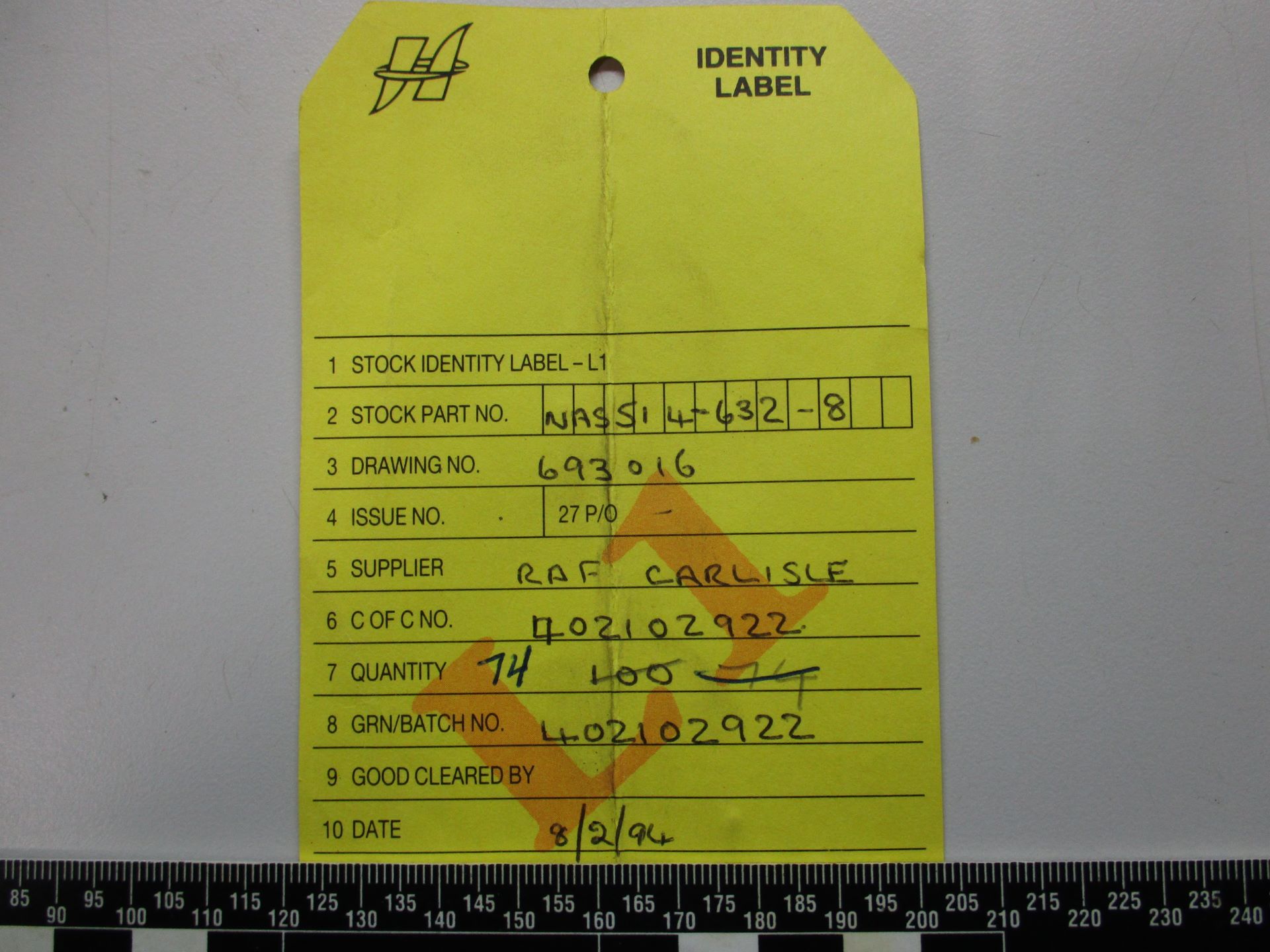 NAS514-632-8 SCREW