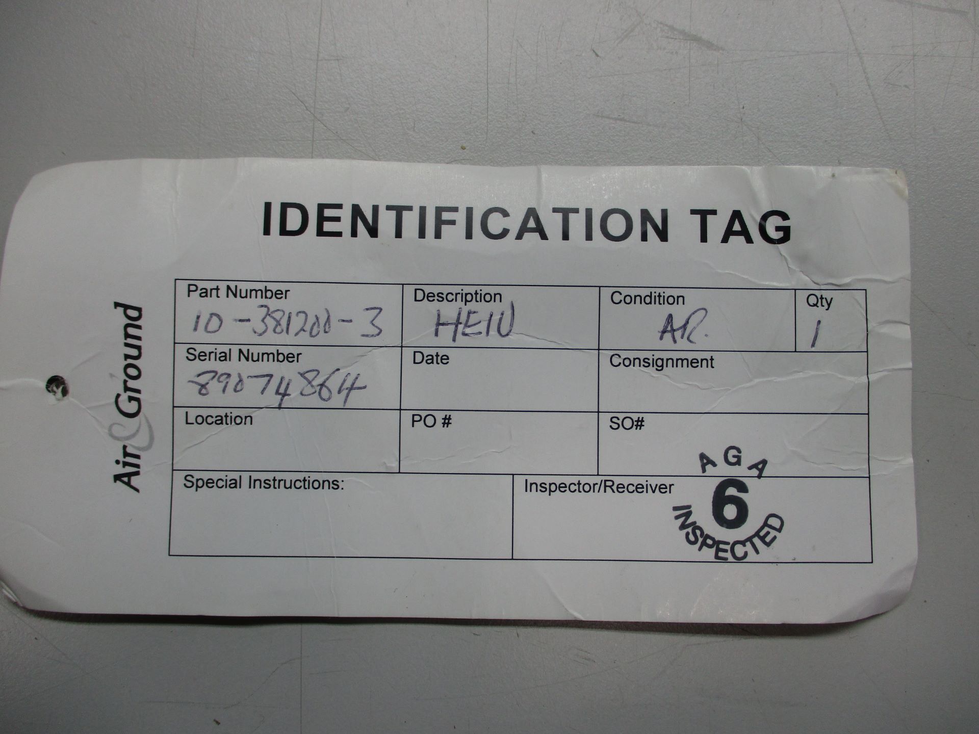 10-381200-3 EXCITER IGN