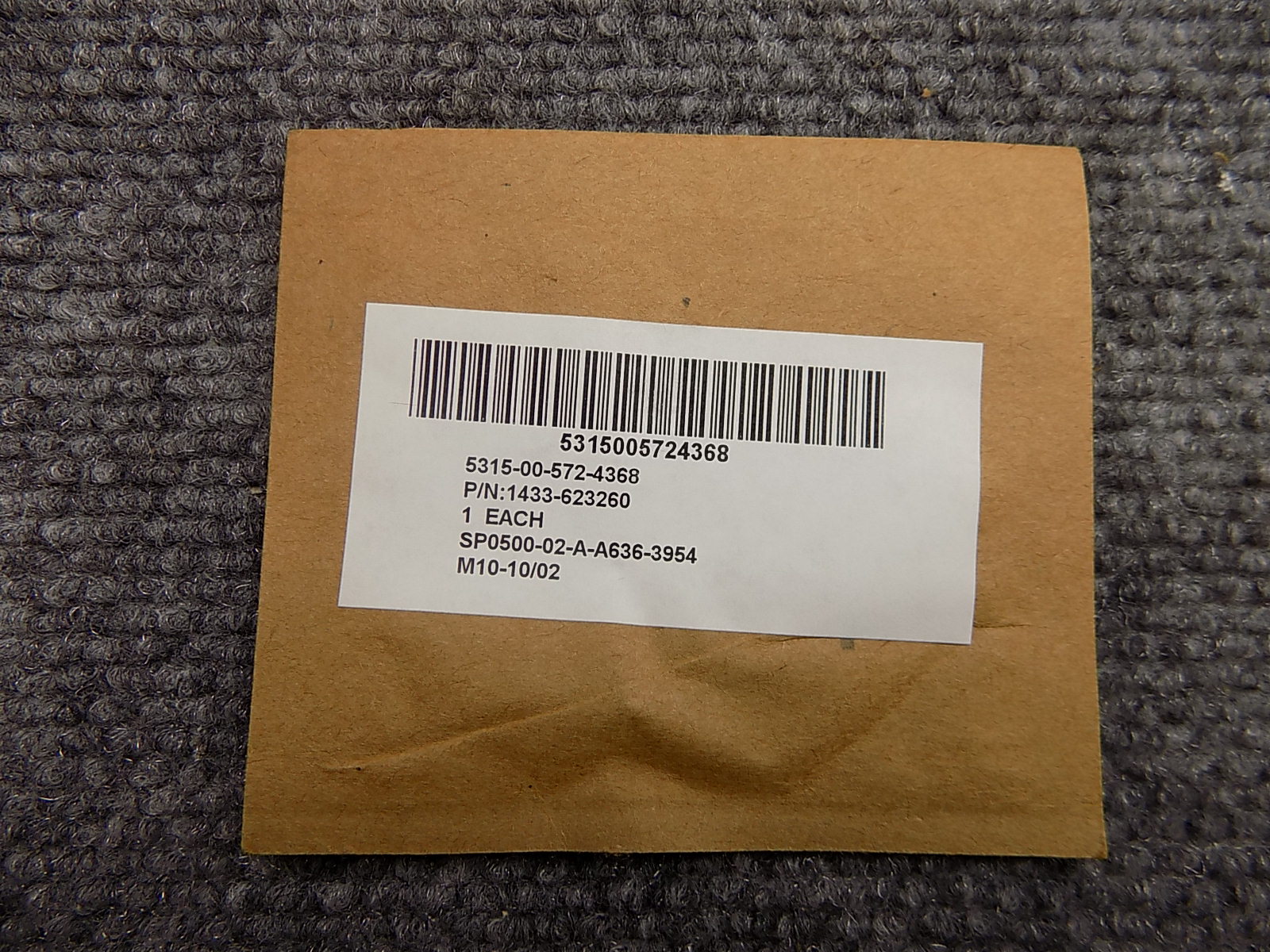 1433-623260 PIN;TAPER;HEADED