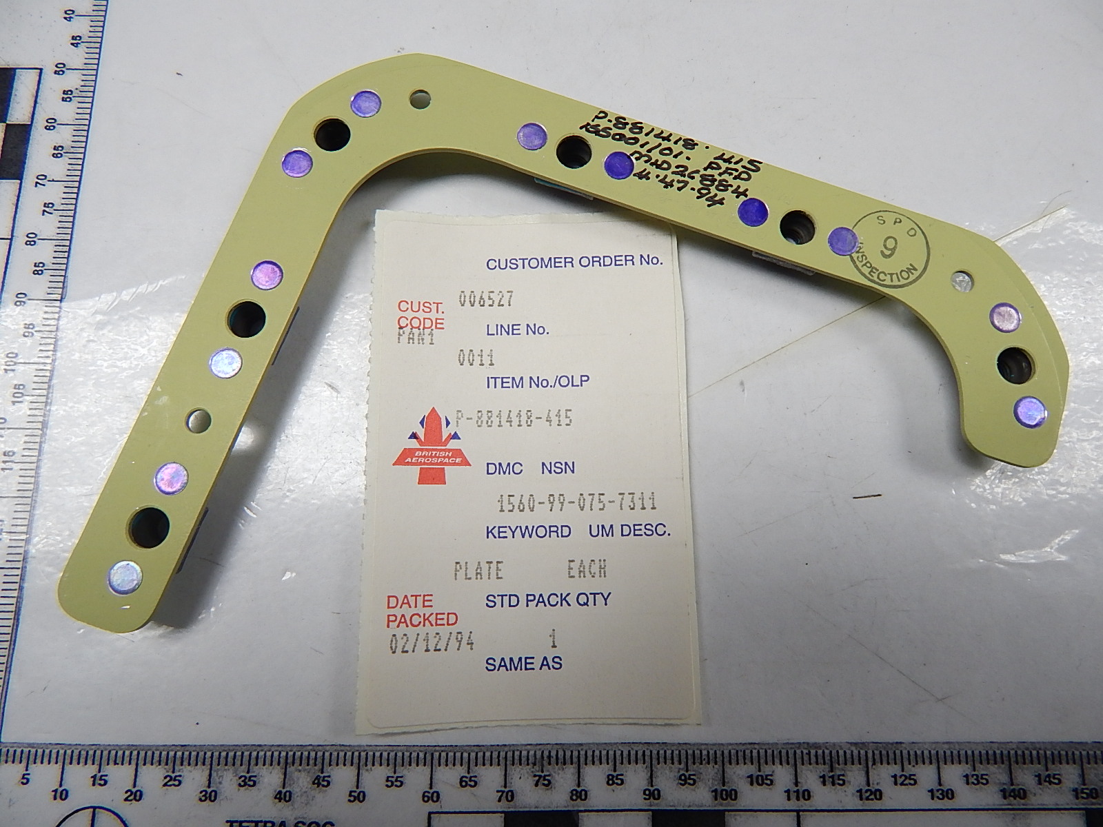 P-881418-415 PLATE NUT