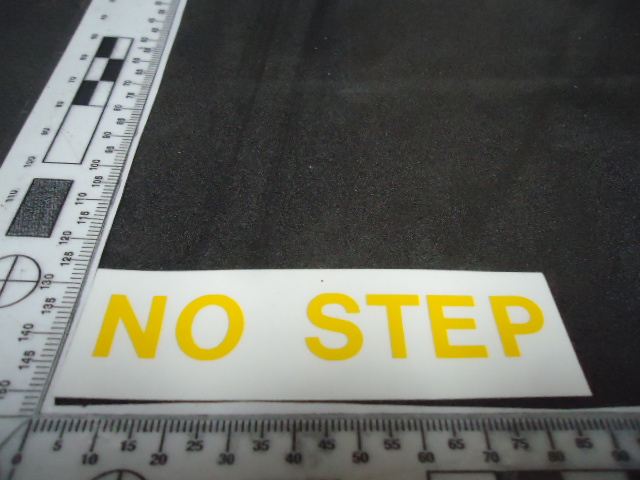 WG1399-0107-101 LABEL NO STEP