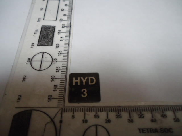 WG1380-0808-101 LABEL HYD 3