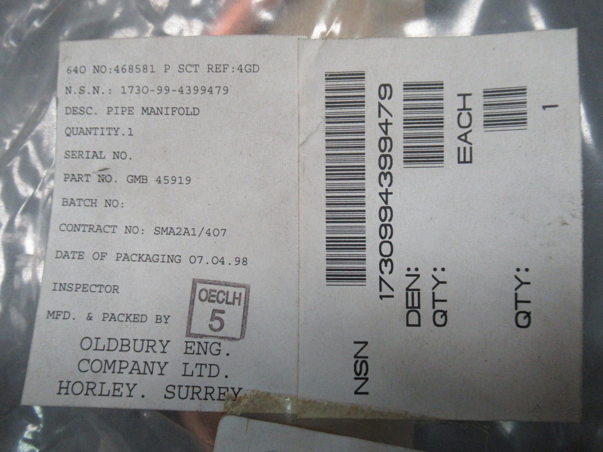 GMB45919 PIPE MANIFOLD