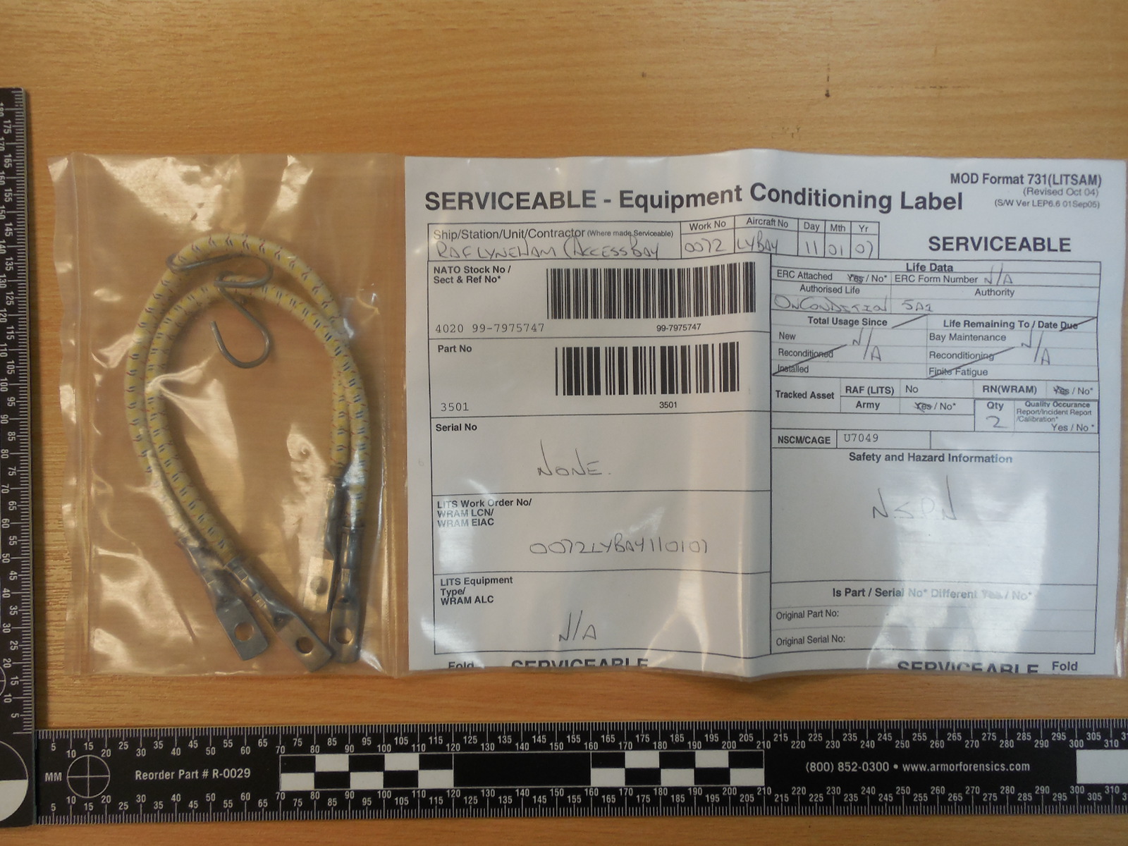 3501 CORD ASSY ELASTIC