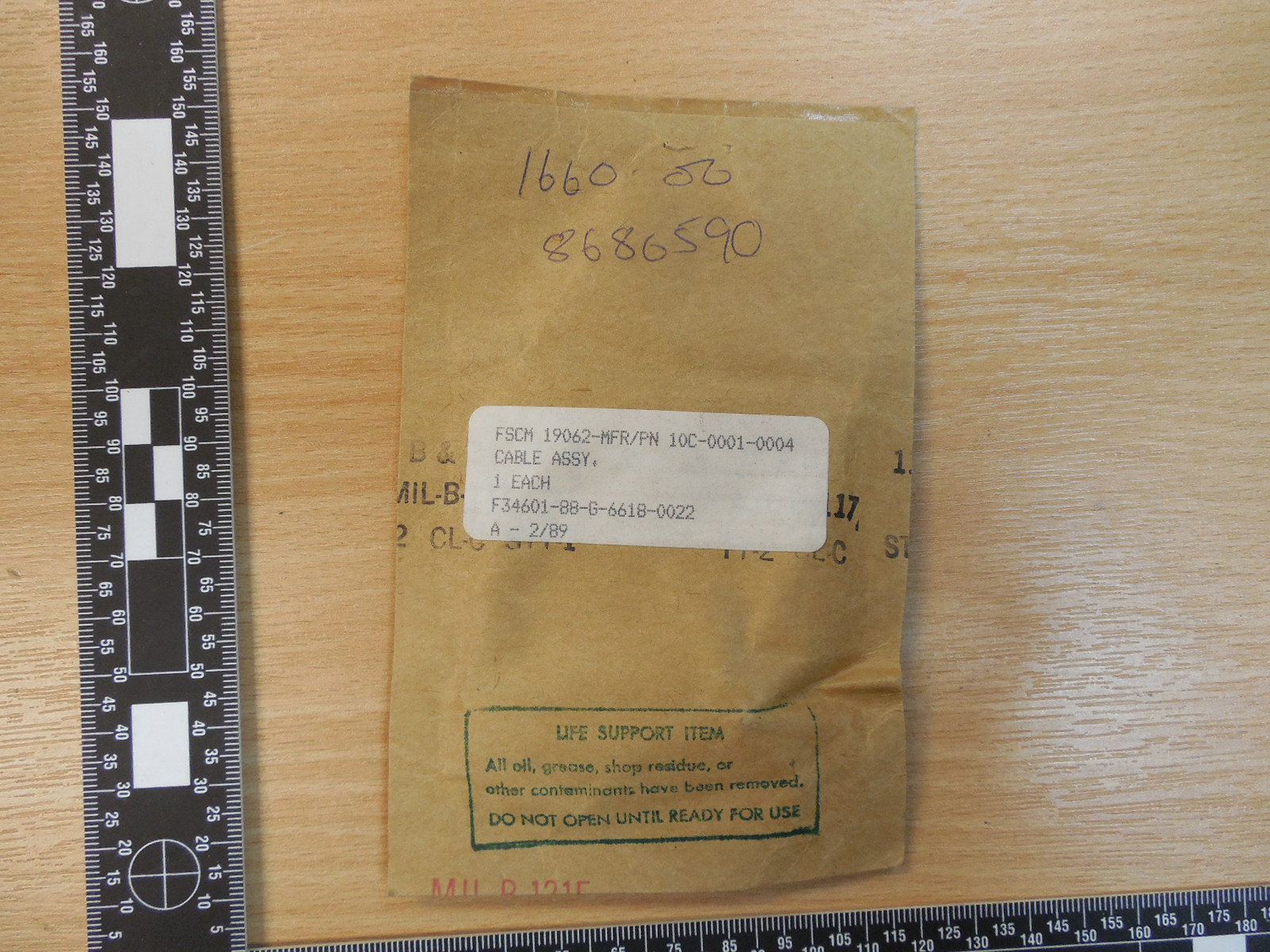 10C-0001-0004 CABLE ASSEMBLY