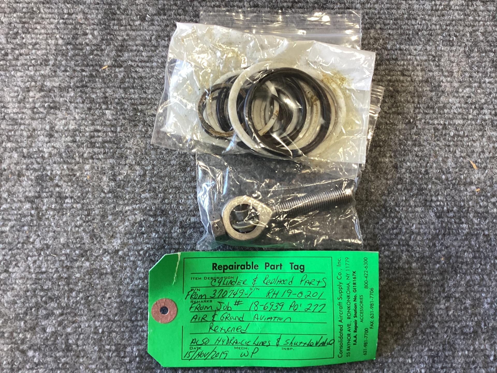 NIV-370749-1 CYLINDER PEPLACEMENT ( SPARE PARTS ONLY)
