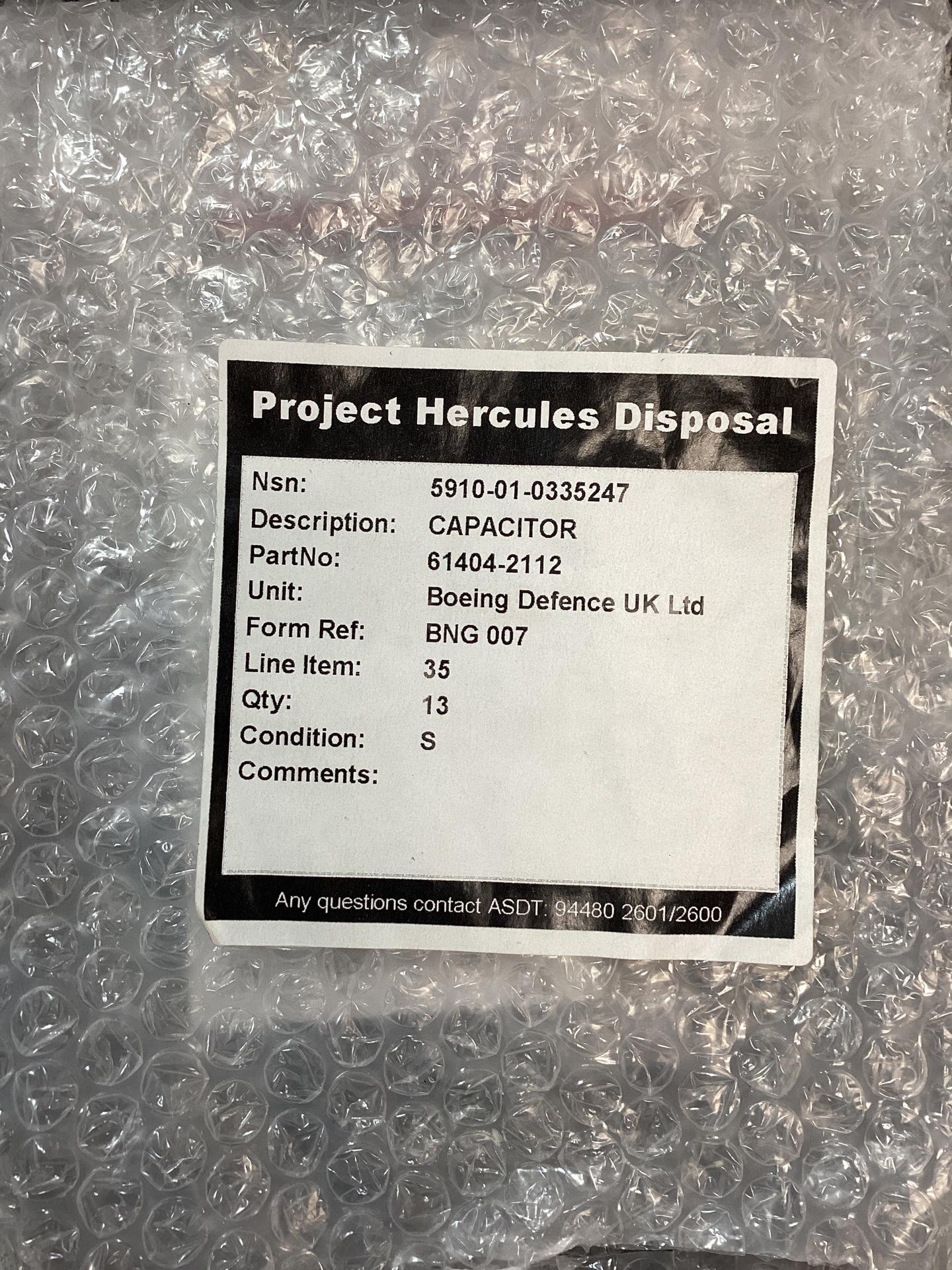 61404-2112 CAPACITOR FIXED METALLIZED PAPER PLASTIC