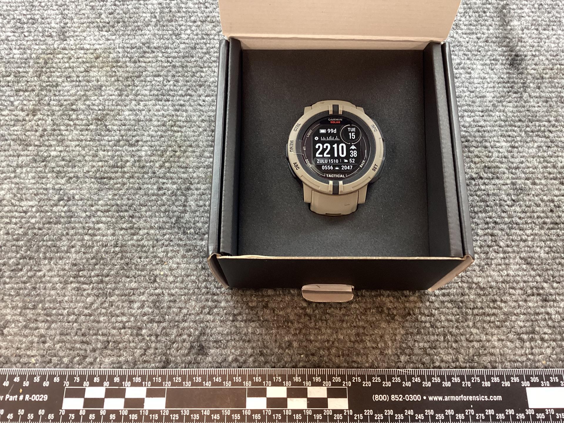 010-02627-14 GARMIN WATCH - INSTINCT 2; SOLAR; TACTICAL EDITION