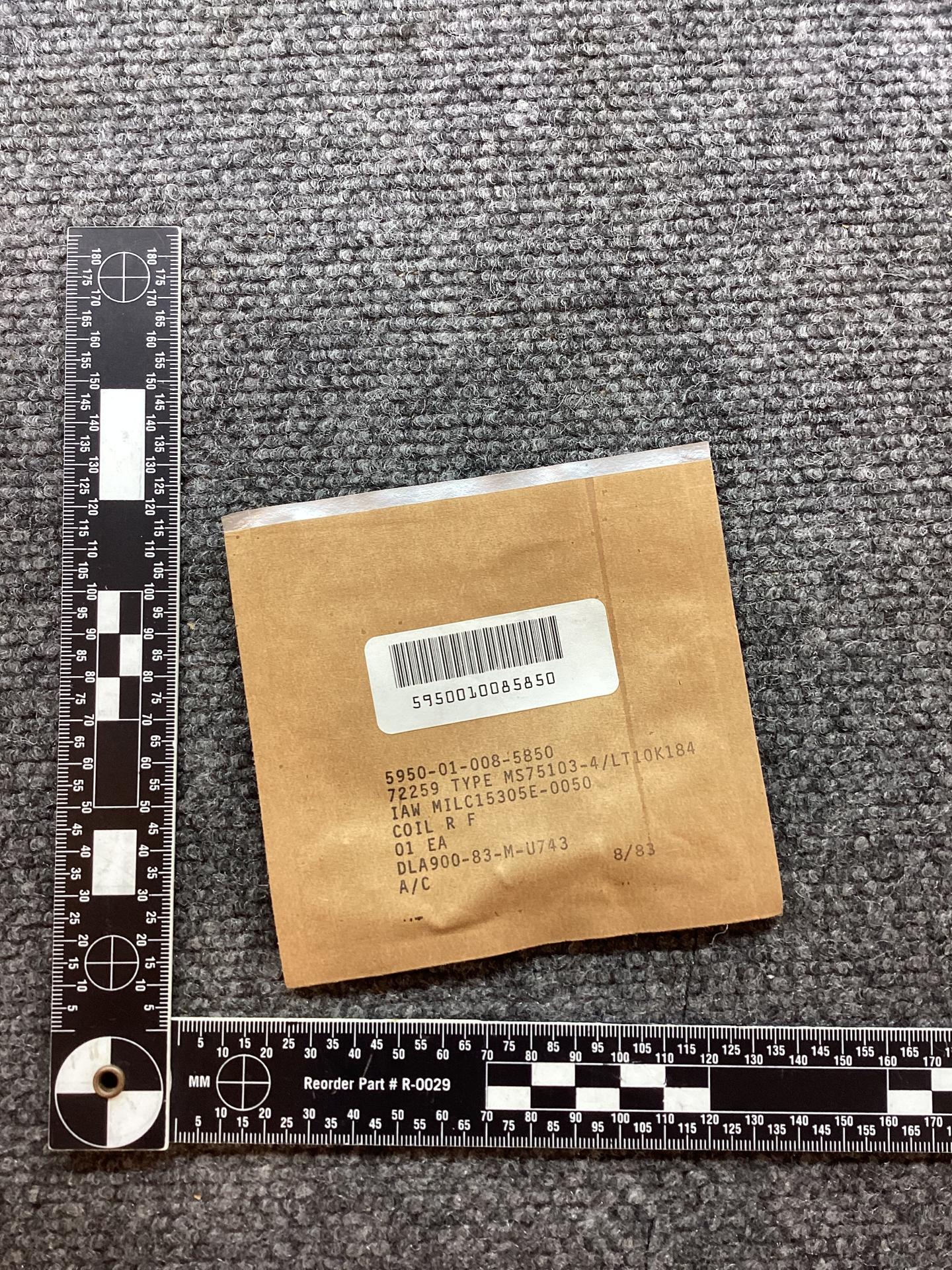 MS75103-4 COIL; RADIO; FREQUENCY