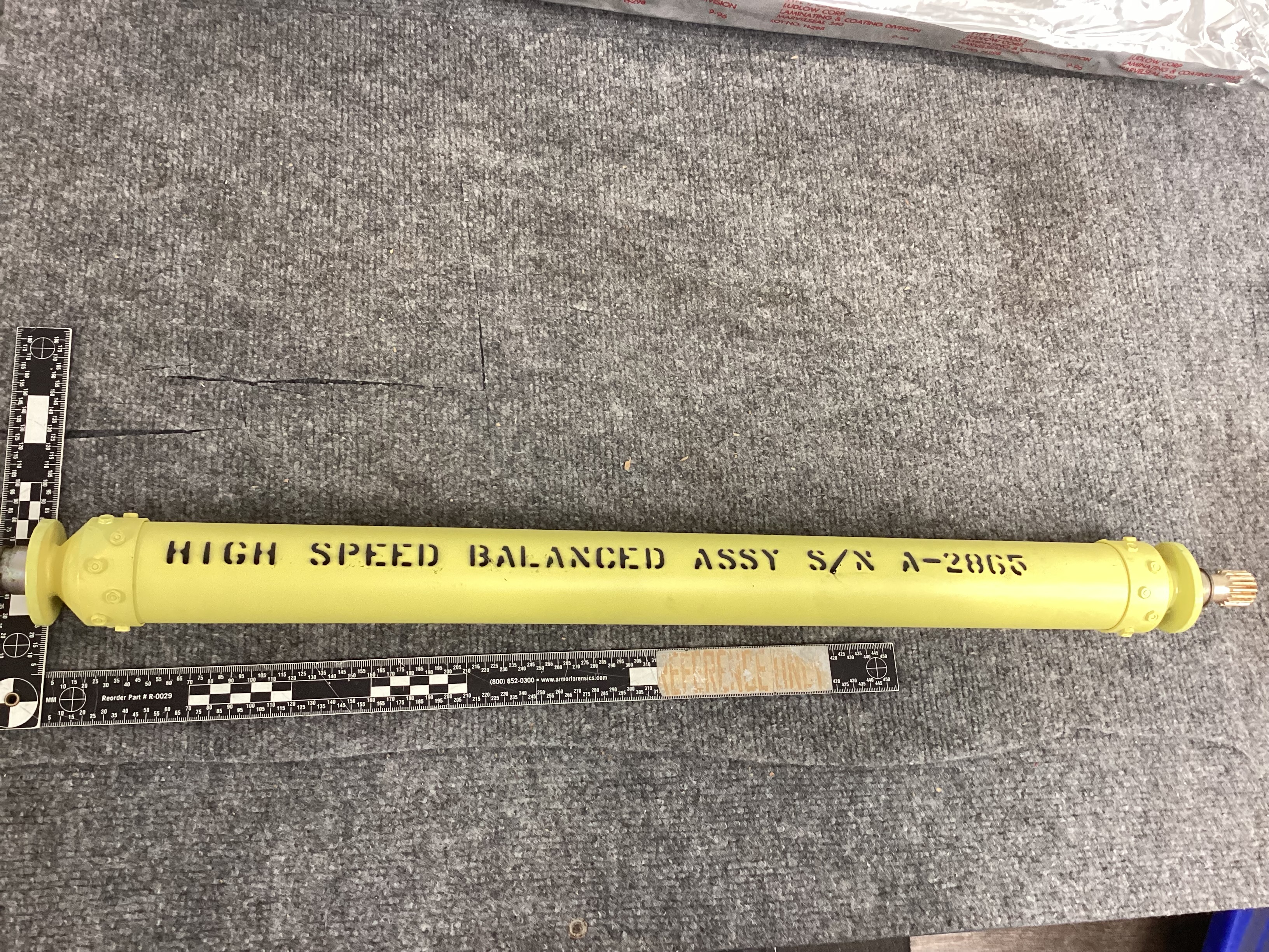 145D5319-5 SHAFT; SHOULDERED