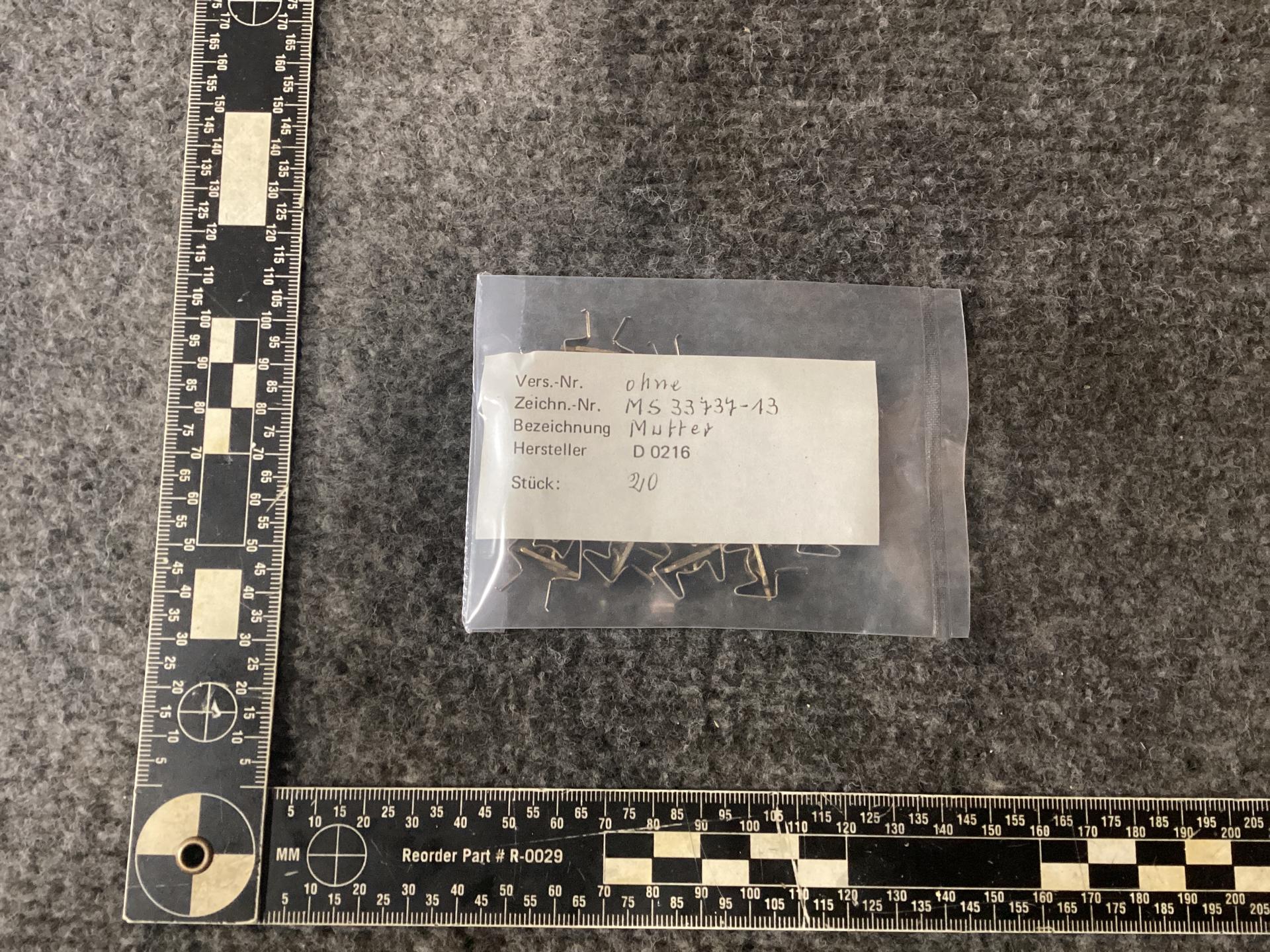 MS33737-13C NUT;SHEET SPRING