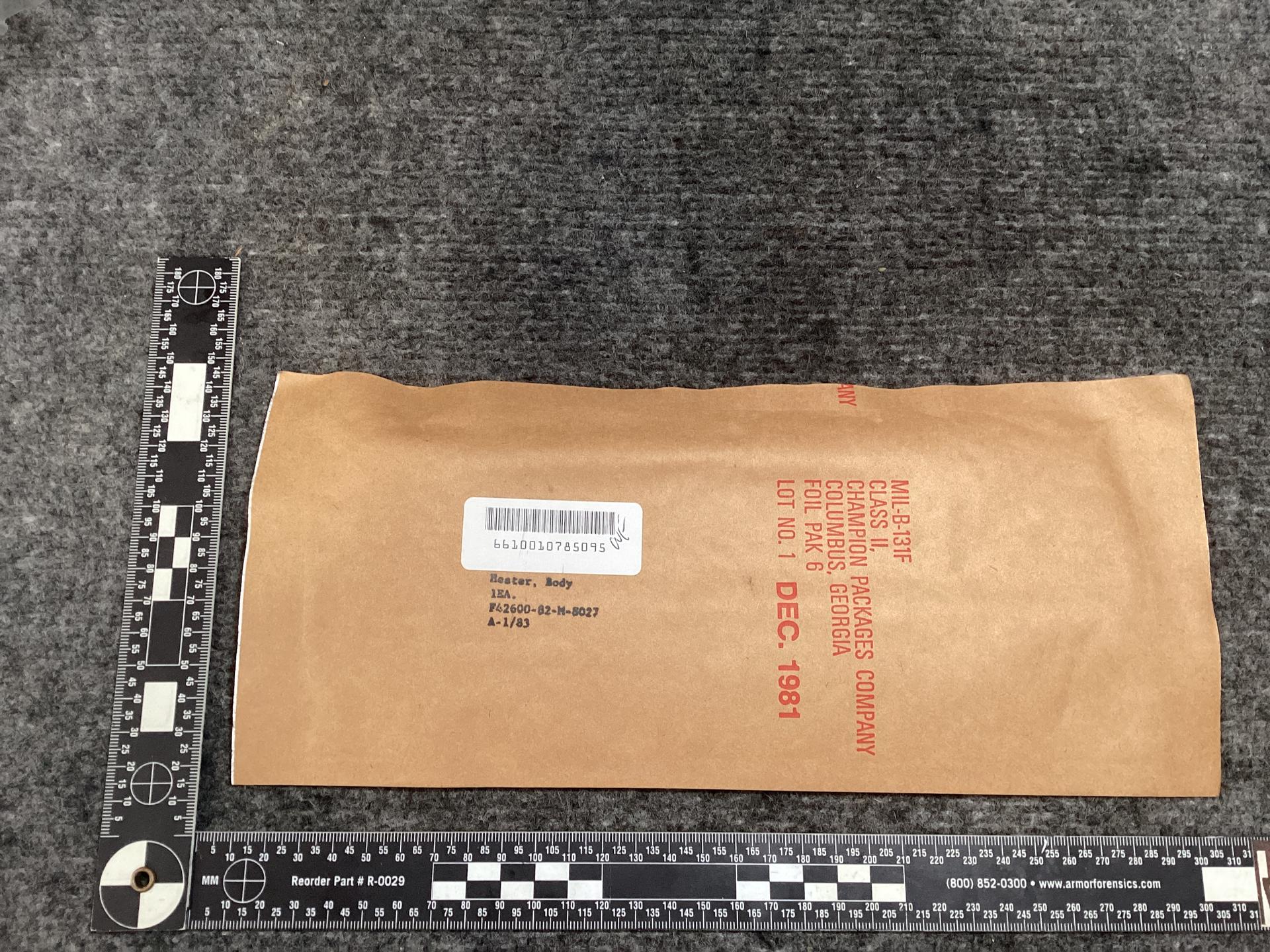 00607580 HEATING  ELEMENT; ELECTRICAL; NOMIN