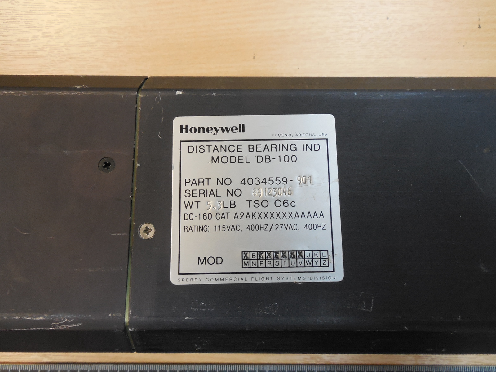 4034559-901 DISTANCE INDICATOR