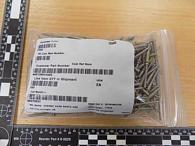 NAS1398D4AB5 RIVET; BLIND