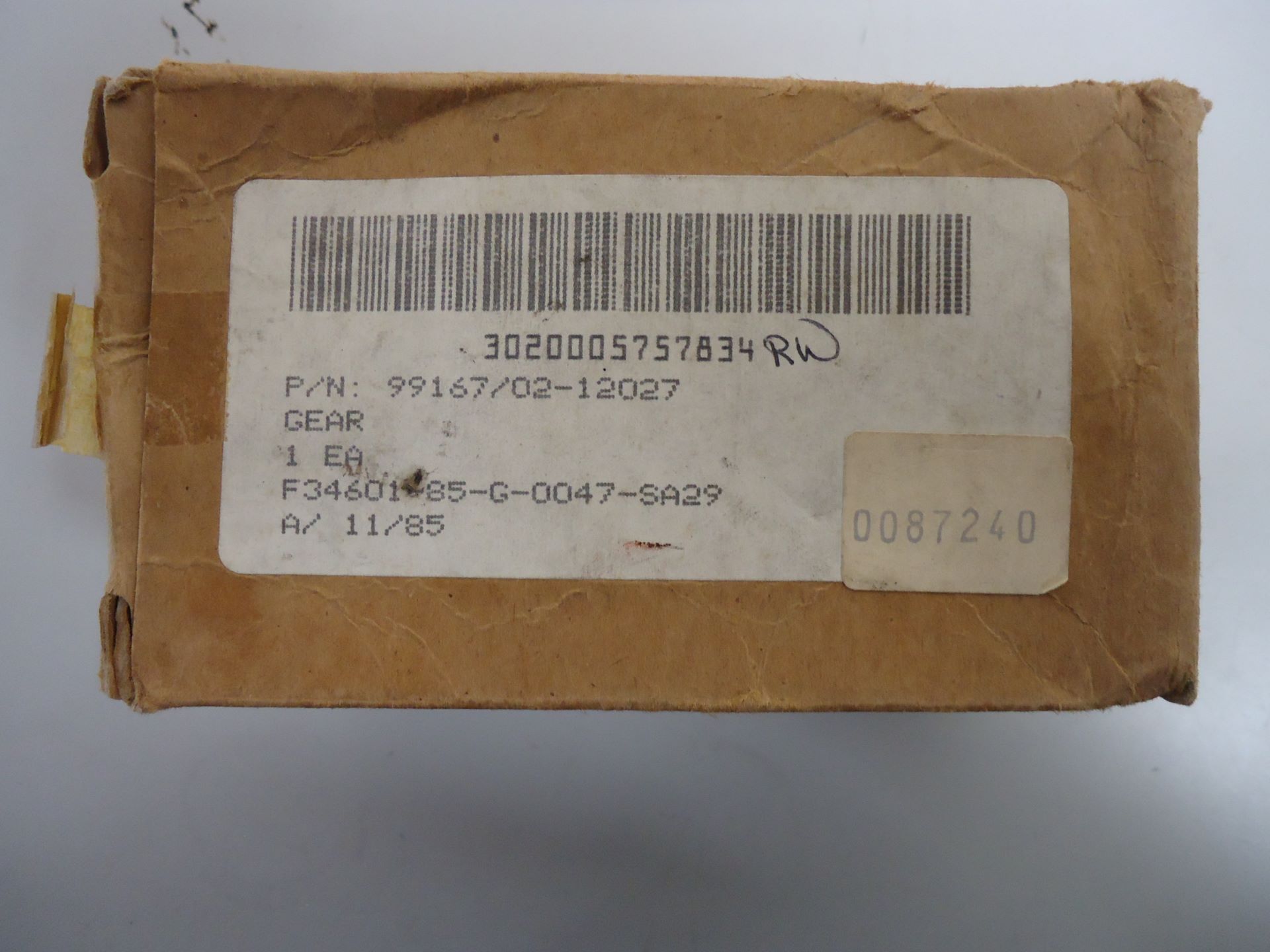 02-12027 GEAR MATCHED SET