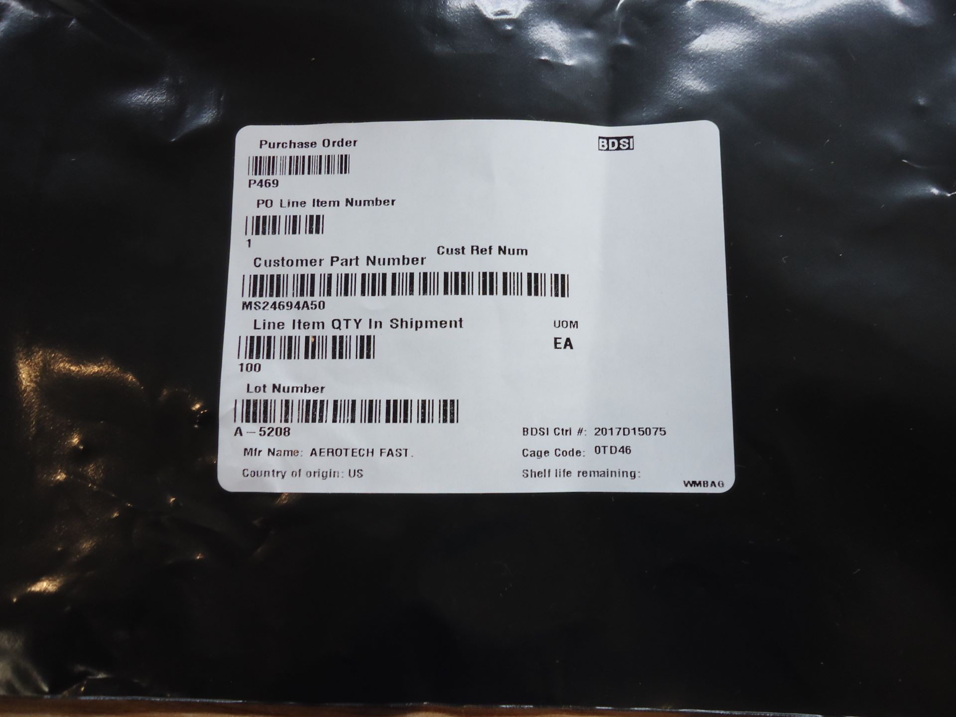 MS24694A50 SCREW