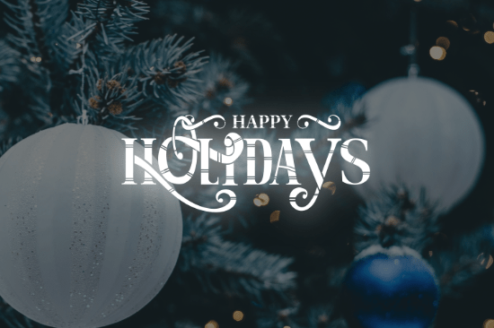 Happy Holidays from AGA